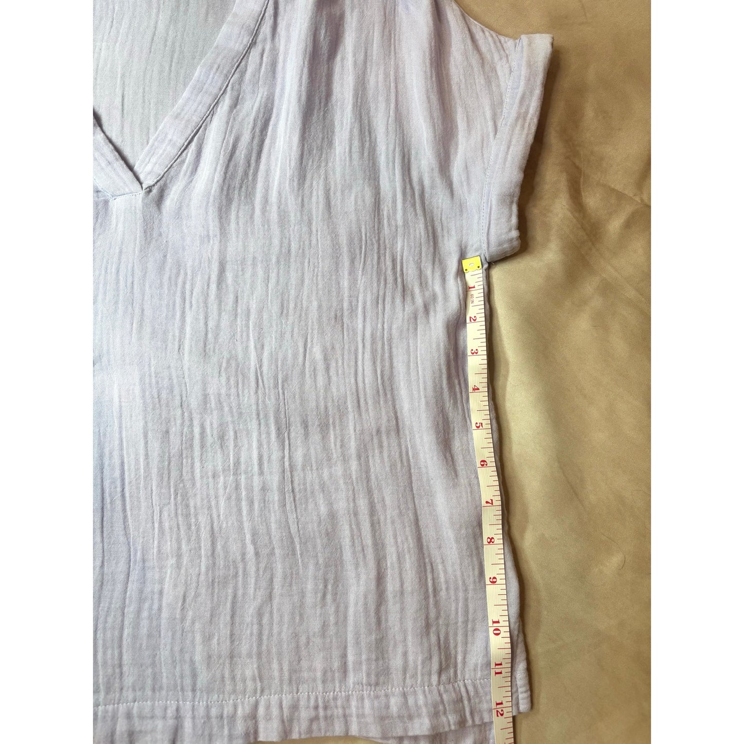 Pact Organic Cotton Gauze Lilac Shirt Size XS/S