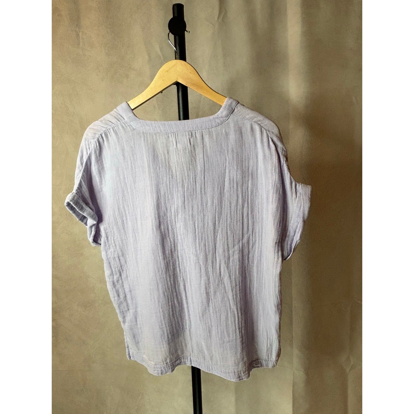 Pact Organic Cotton Gauze Lilac Shirt Size XS/S