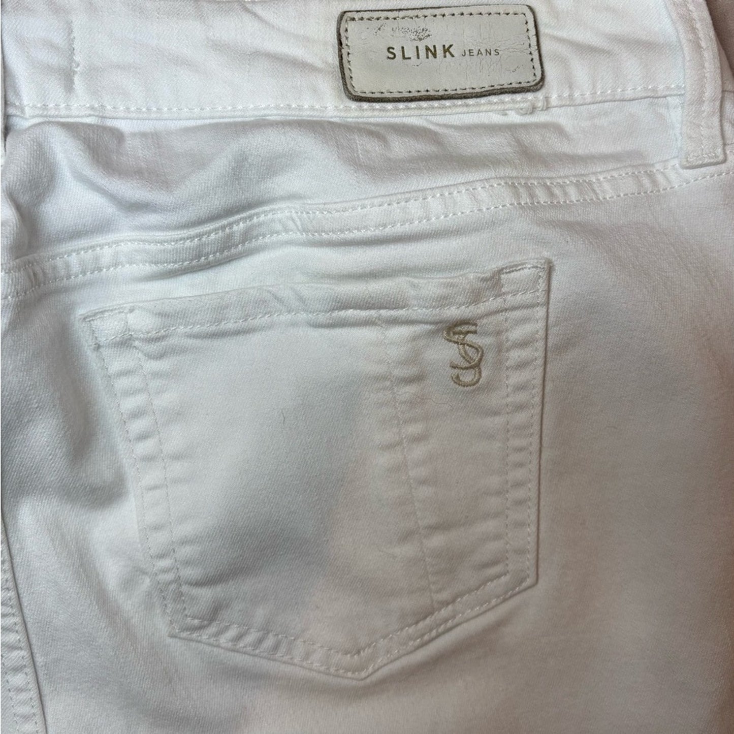 Slink White Curvy Jeans 16